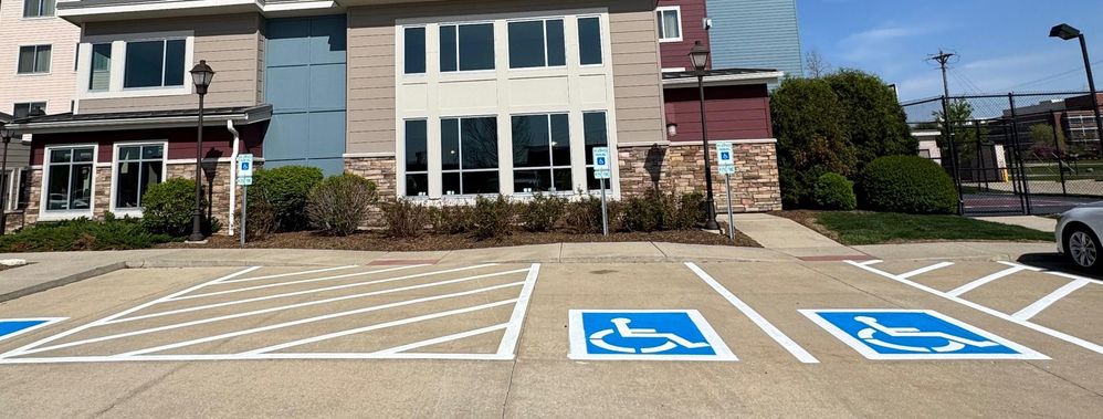 ADA Parking Lot Signage | Parking Lot Maintenance in Champaign, IL